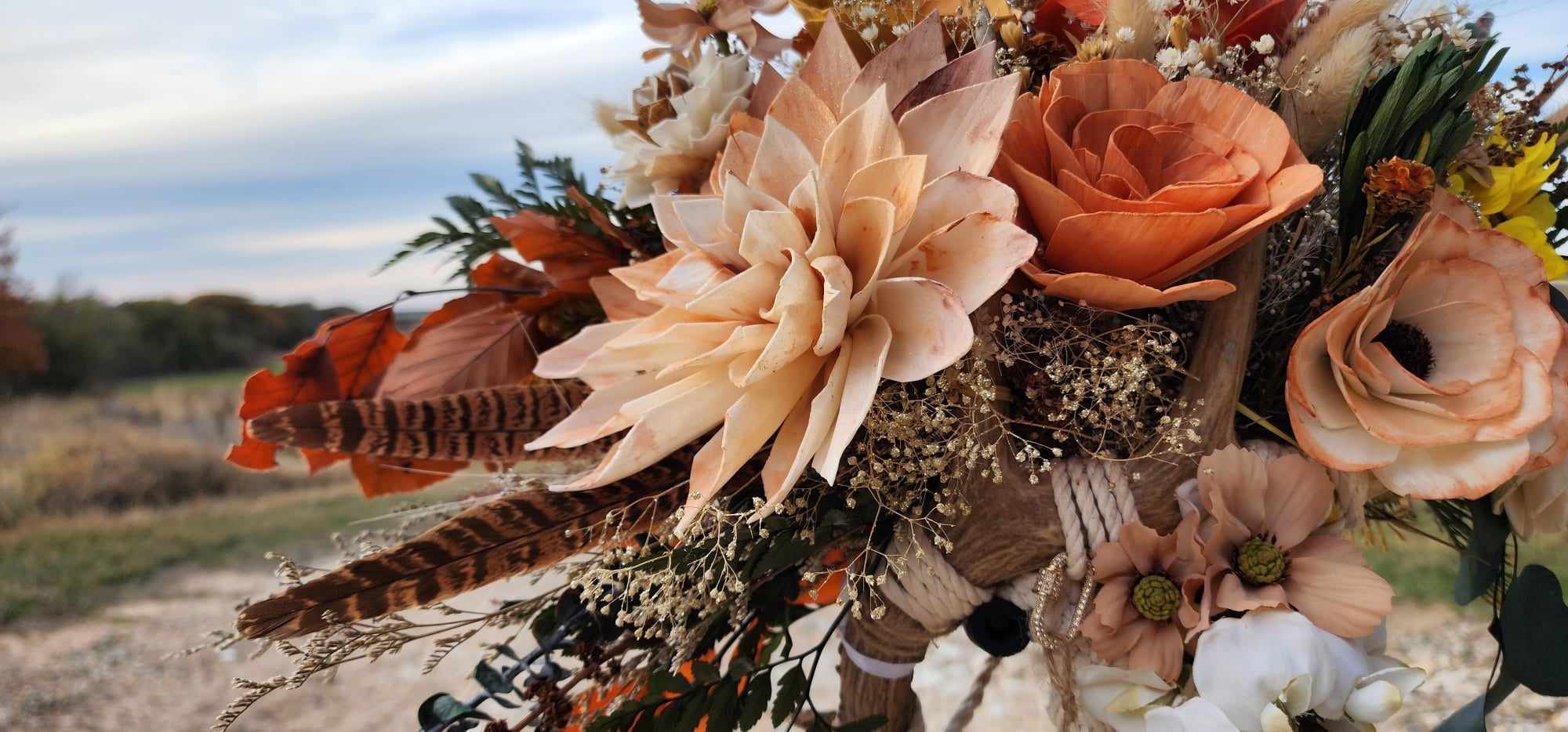 Custom Bridal Bouquet (comes with complimentary thrower)
