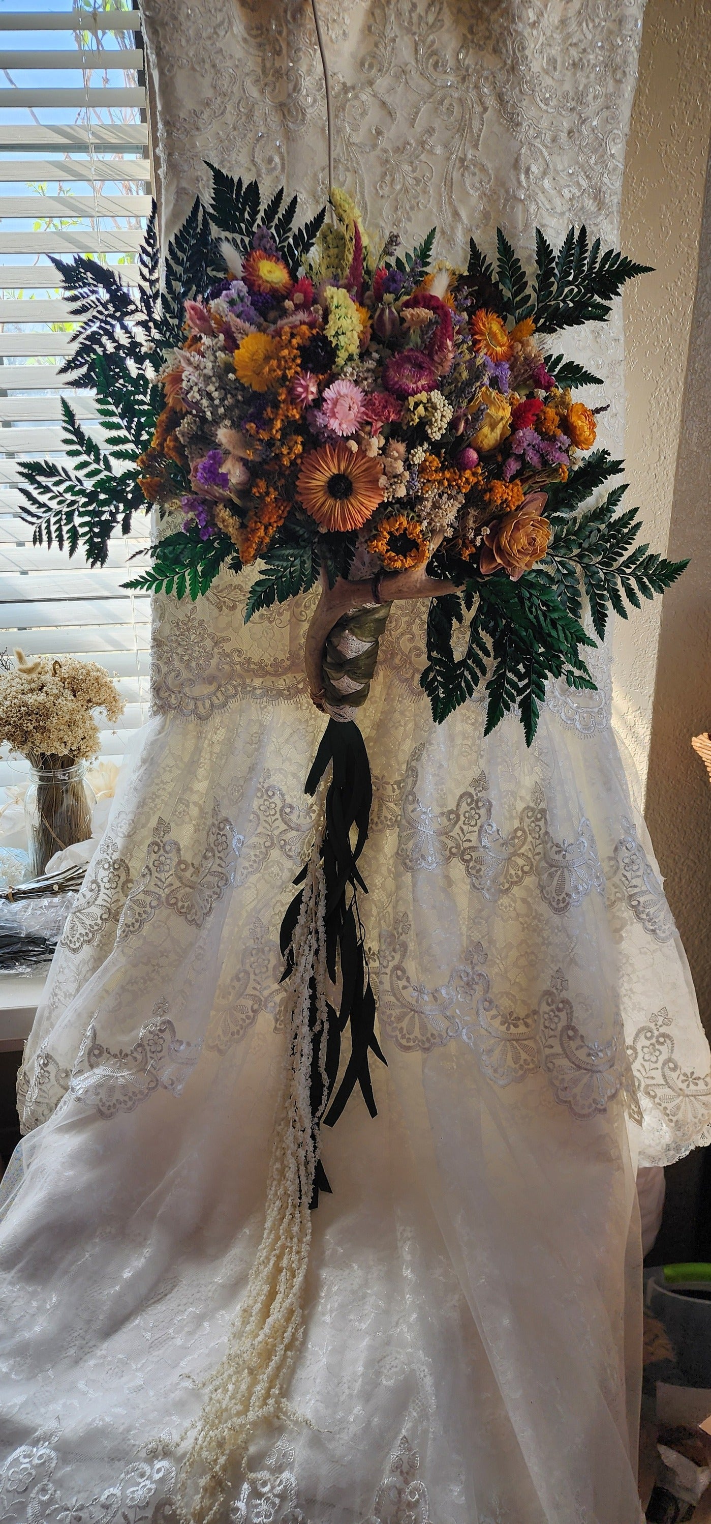 Custom Bridal Bouquet (comes with complimentary thrower)
