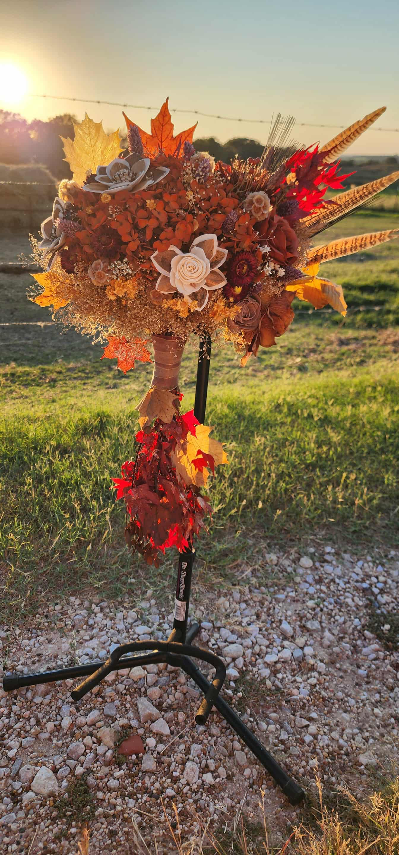 Fall Leaves Bridal Bouquet