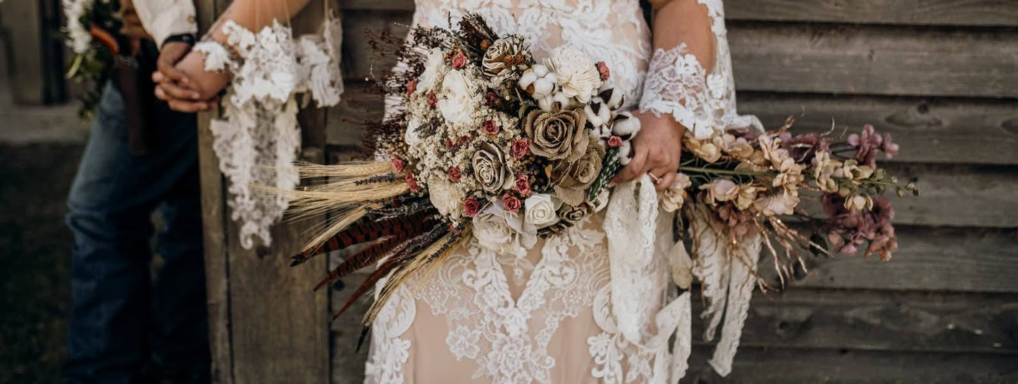 Custom Bridal Bouquet (comes with complimentary thrower)