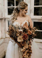Custom Bridal Bouquet (comes with complimentary thrower)