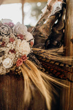 Custom Bridal Bouquet (comes with complimentary thrower)