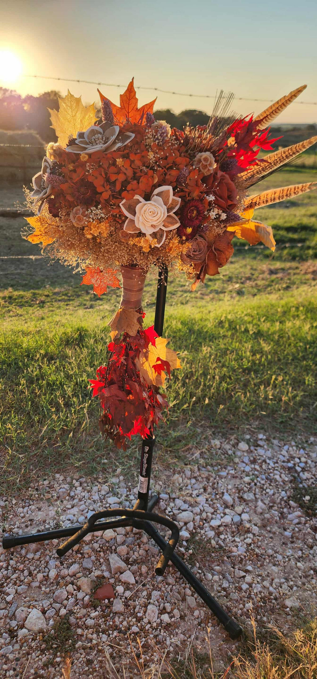 Fall Leaves Bridal Bouquet