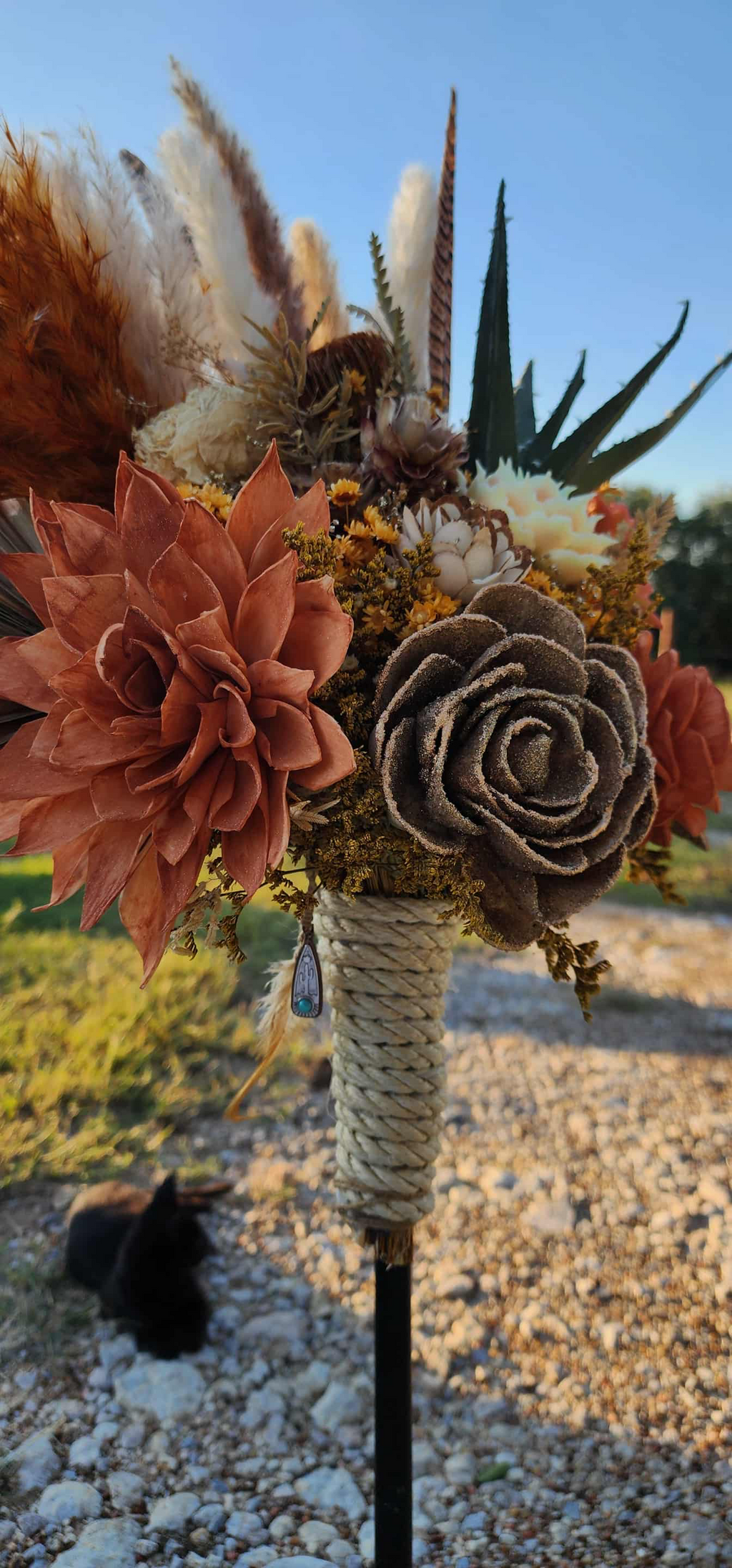 Alpine Desert Sunset Bridal Bouquet