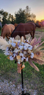 West Texas Cotton Bridal Bouquet
