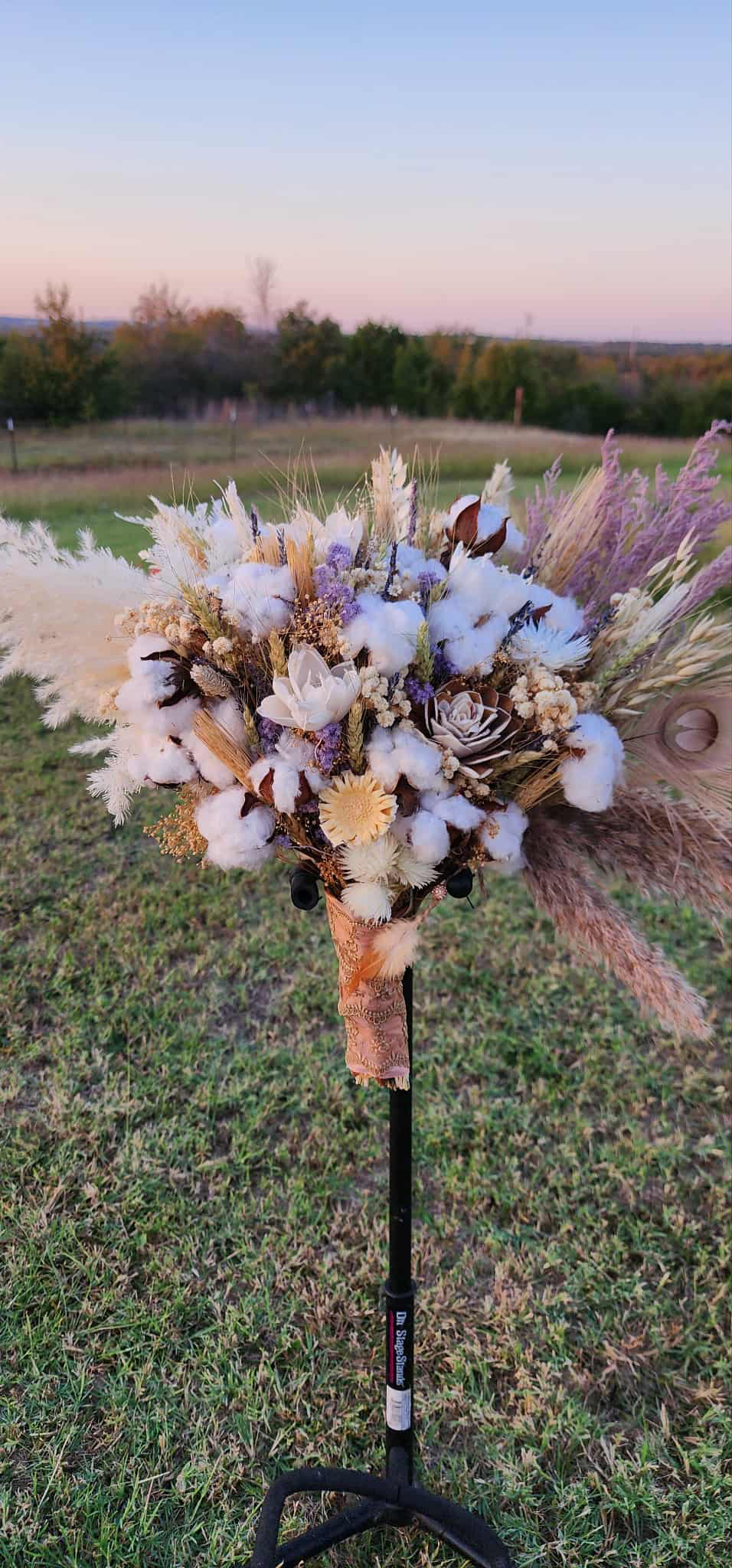 West Texas Cotton Bridal Bouquet