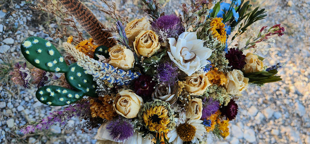 Texas Summertime Bridal Bouquet