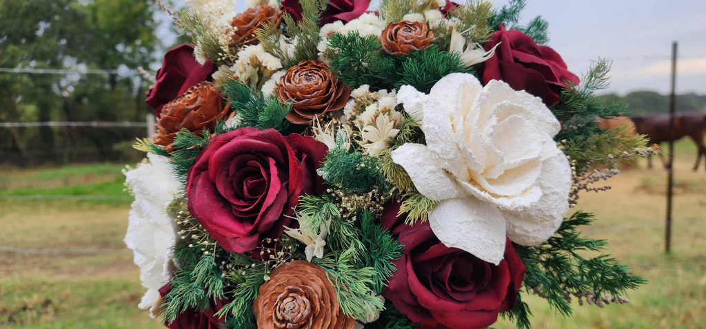 Mountain Winter Bridal Bouquet