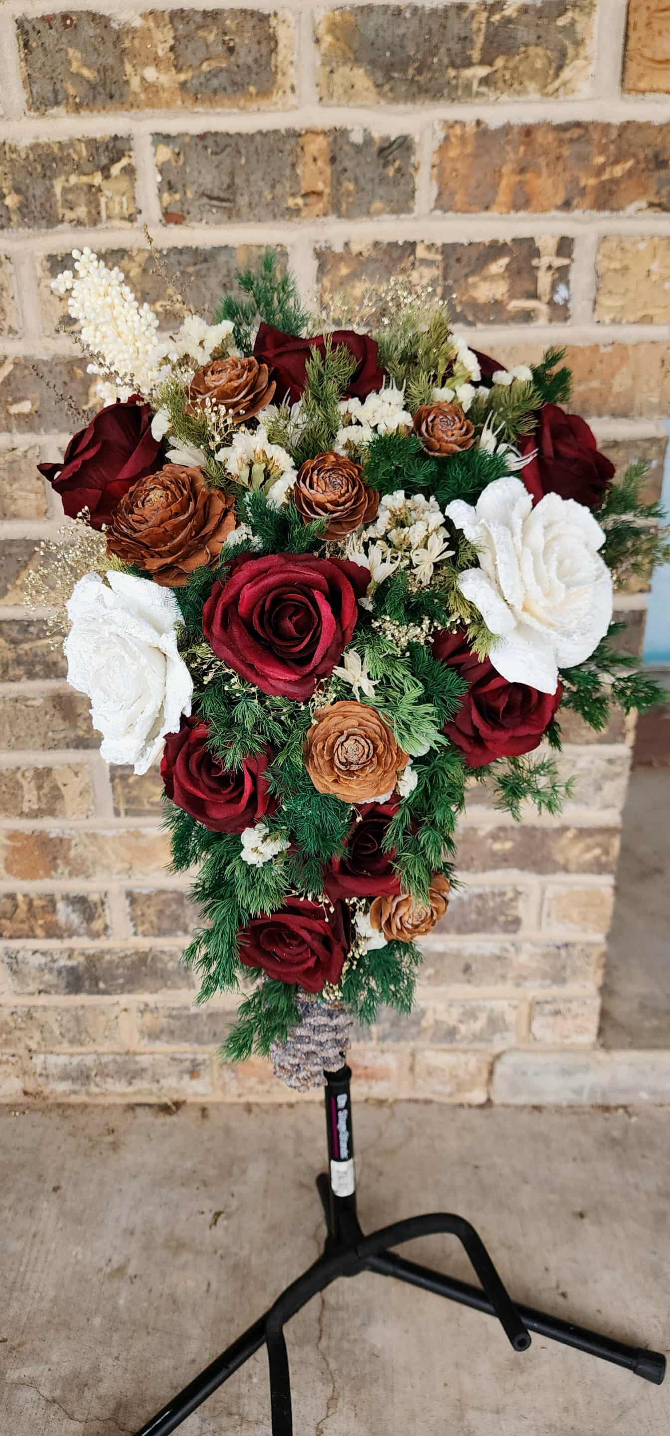 Mountain Winter Bridal Bouquet