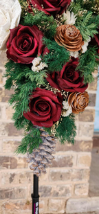 Mountain Winter Bridal Bouquet