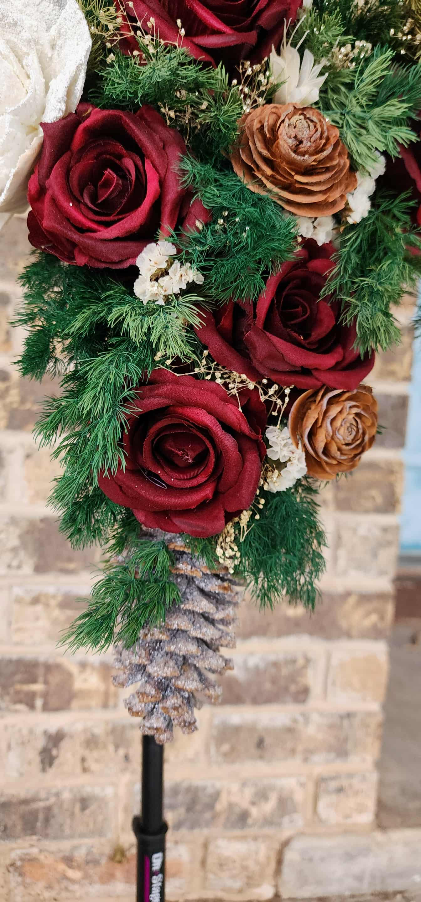 Mountain Winter Bridal Bouquet