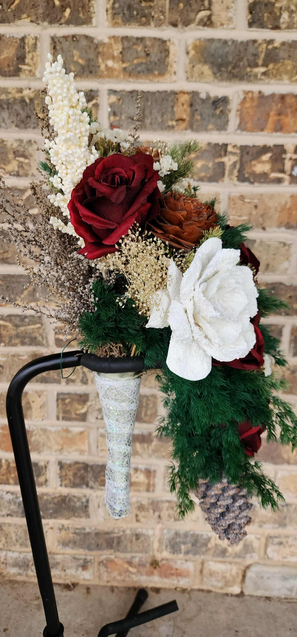 Mountain Winter Bridal Bouquet