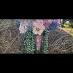 Desert Sunrise Succulent/Cactus Bridal Bouquet (Peach, Pink, Green, Purple)